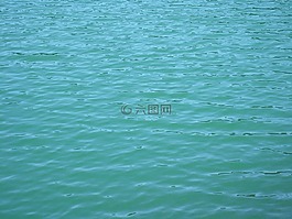 水,藍色,波