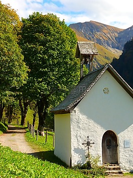教会,山,gerstruben