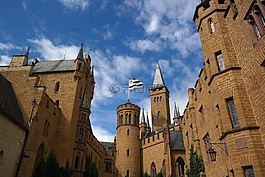 hohenzollern,塔,城堡