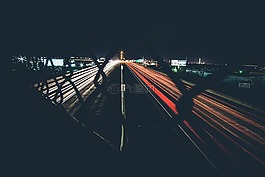 黑暗,夜,街