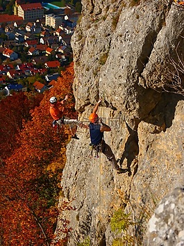 爬,巖,登山者