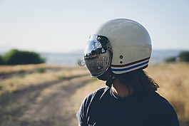 人,男子,头盔