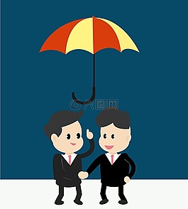 傘,商人,企業(yè)