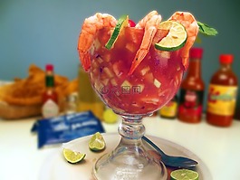 海鲜,食品,鸡尾酒