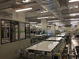 太陽能,工廠,面板