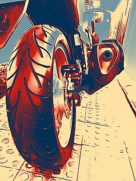 自行車,輪胎,旅程