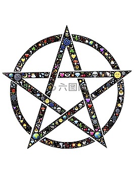 五角星,pentangle,明星