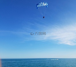降落傘,空氣,天空