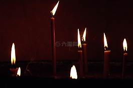 蠟燭,黑暗,光