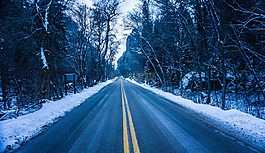 路,路徑,雪