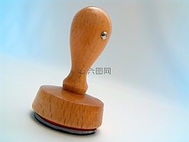郵票,木制圖章,木