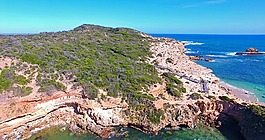海岸線,澳大利亞,鉆石灣