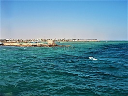 波,視圖,天空