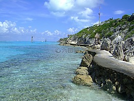 蓬塔 sur,科蘇梅爾,墨西哥