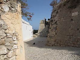 鎮(zhèn),街,鵝卵石