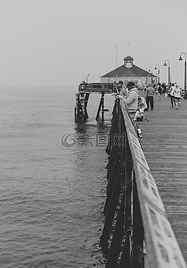 碼頭,通路,海洋