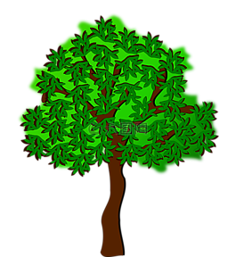 剪貼畫,植物區(qū)系,自然