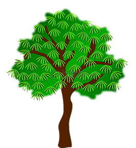 剪貼畫,植物區(qū)系,自然