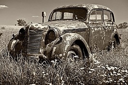 汽車,該放棄的,復古