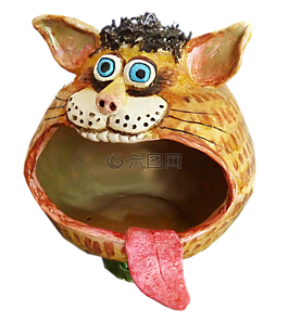 陶器,新奇,喂鳥器