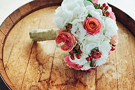 婚礼,花,花束