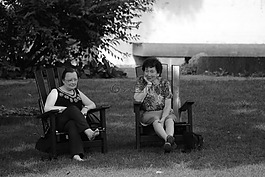 人類,女子,兩個