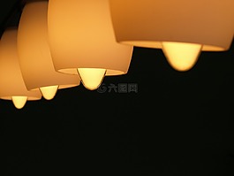 灯,黑,房间