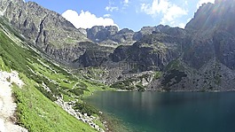 冬奧會(huì),山,池塘