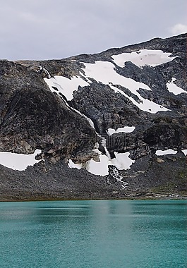 藍(lán)色,湖,水