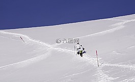 雪,冬天,冷