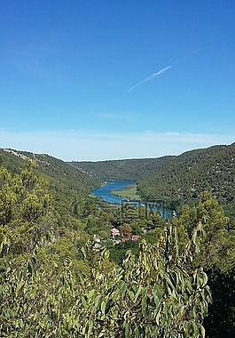 himmel,湖,克羅地亞