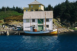 藍(lán)色,湖,水