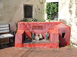 佛教,街道廟,城市