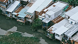 河,水,住宅