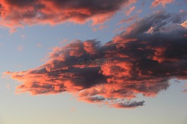 天空,粉红色,蓝色