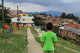 公園,兒童,路徑
