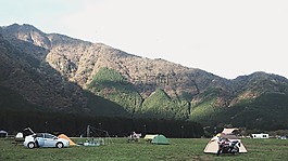 山,高原,云