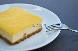 蛋糕,柠檬,甜