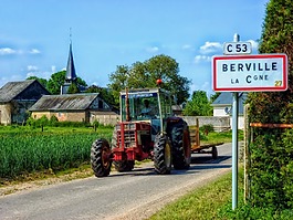 berville,法國,跡象