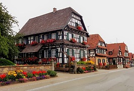 betschdorf,法国,村