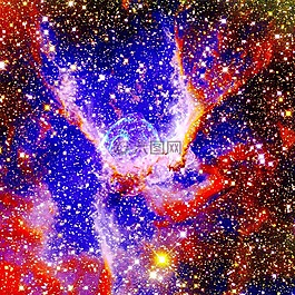 星云,星星,空間