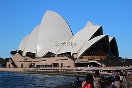 澳大利亞,歌劇院,海港大橋