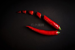 紅色,辣椒,辣