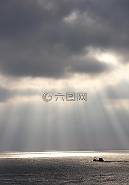 船舶,北海,捕魚