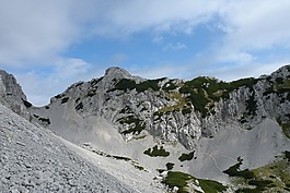 阿爾卑斯山,山,石
