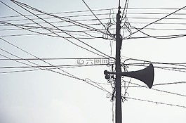 天空,傳輸,線