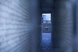 隧道,墻,透視
