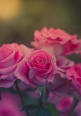 粉紅色,花,玫瑰