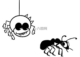 卡通,白,背景