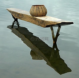 水,木,湖